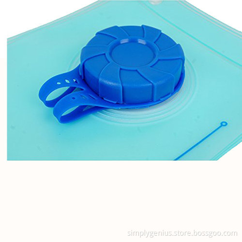 leakproof easy to clean foldable drinking water bottler cooler bag 2L